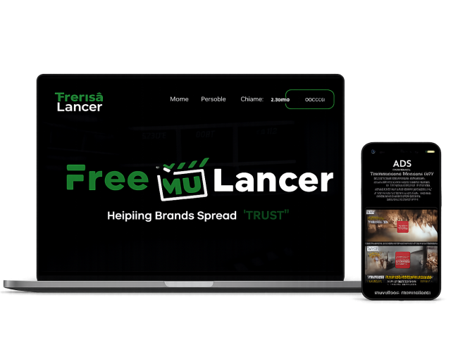 free lancer mockup